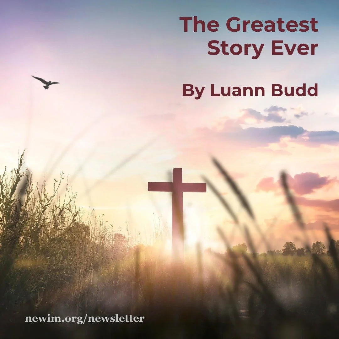 This week, as we contemplate the mystery of the cross and the wonder of the resurrection, we gaze into the story of God. He loves us beyond our comprehension. He redeemed us when it cost him everything. When we contemplate the cross and the empty tom