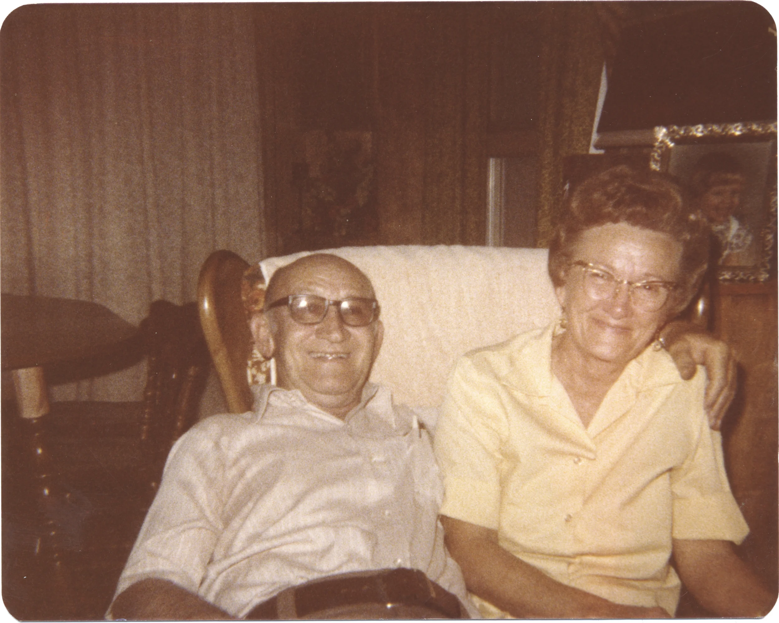 My grand parents in the 70's (mom's side)