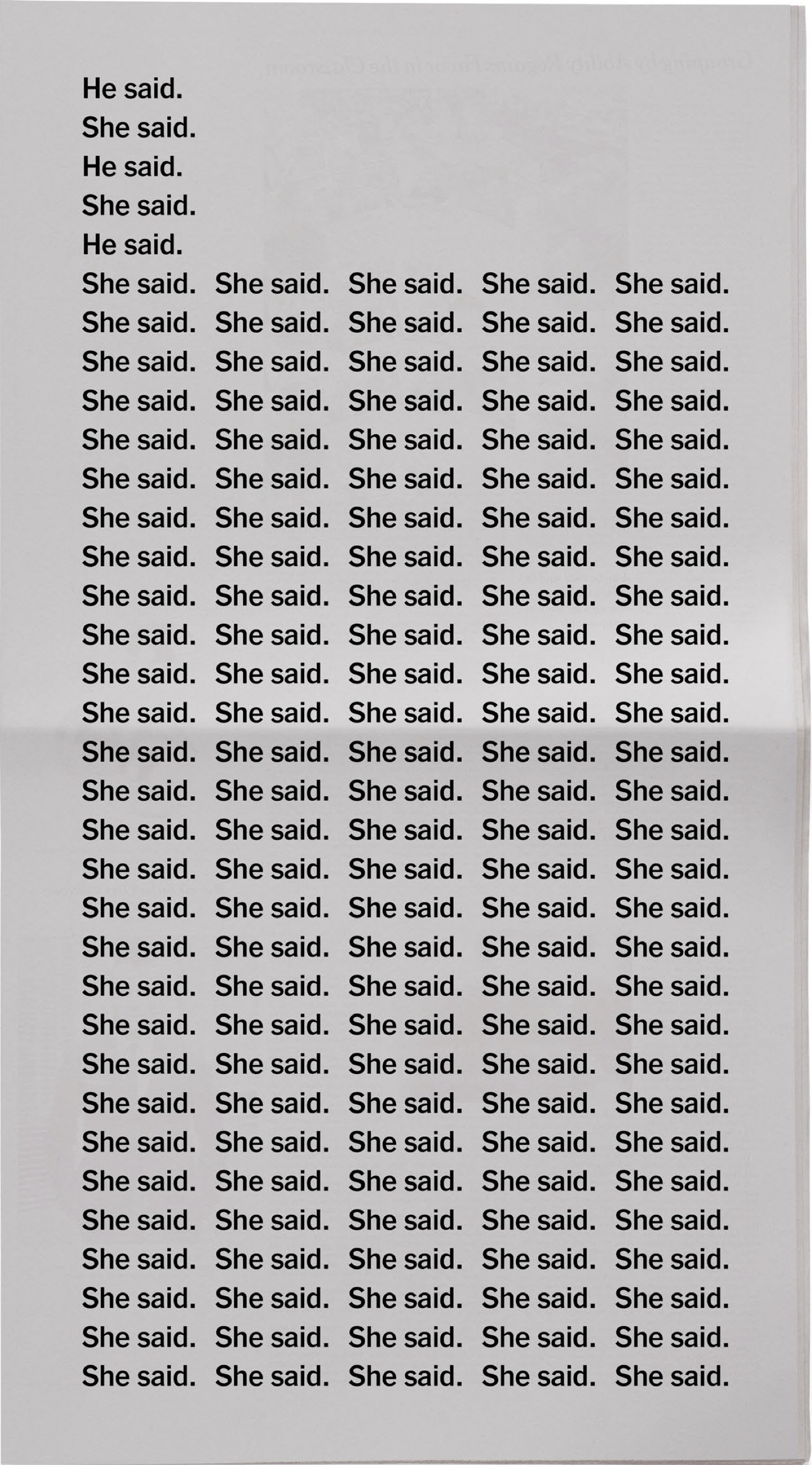 The Truth Has a Voice