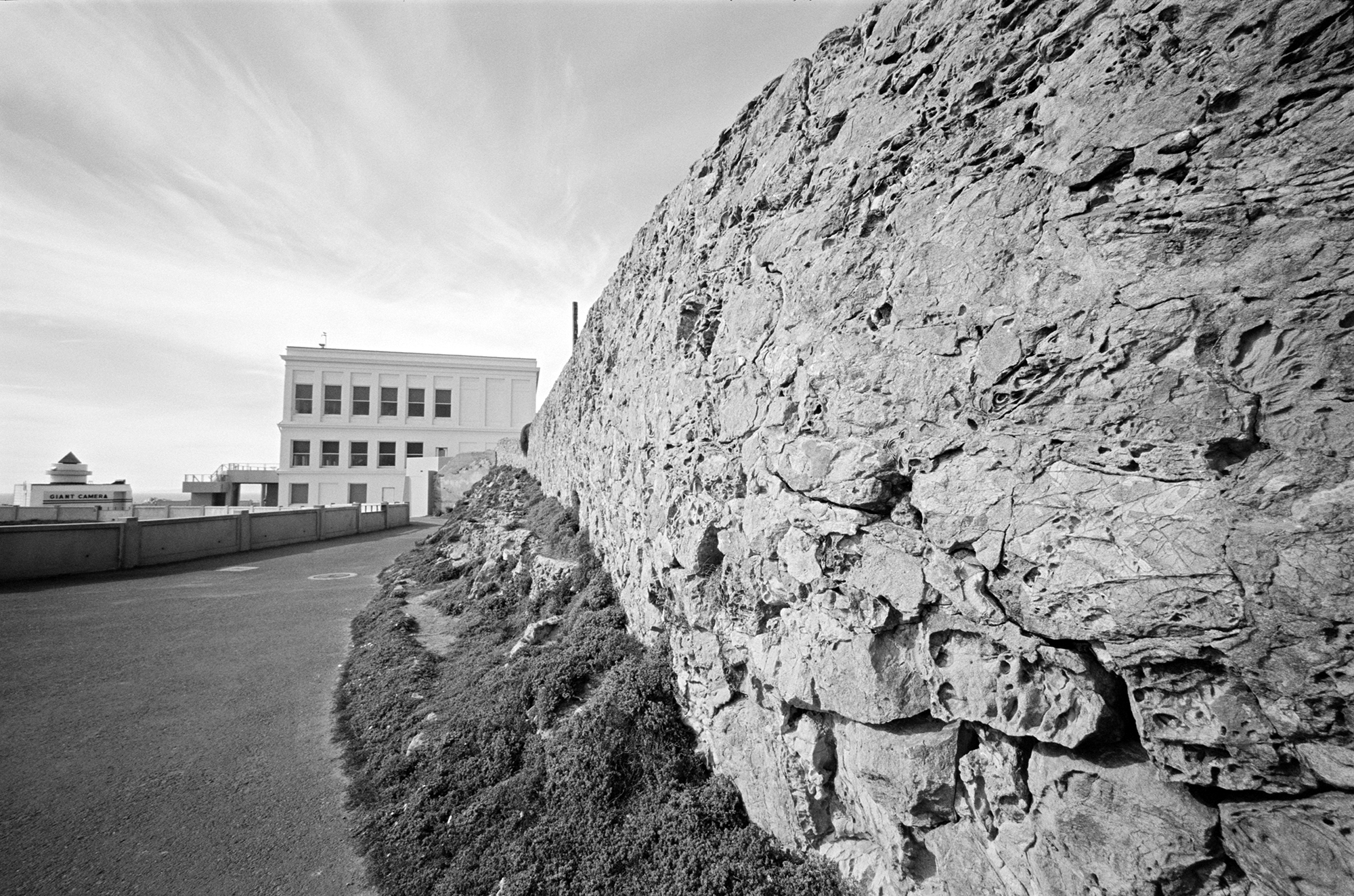 View of the Cliff House in San Francisco taken with a Leica M3 and Voigtlander 15mm lens.