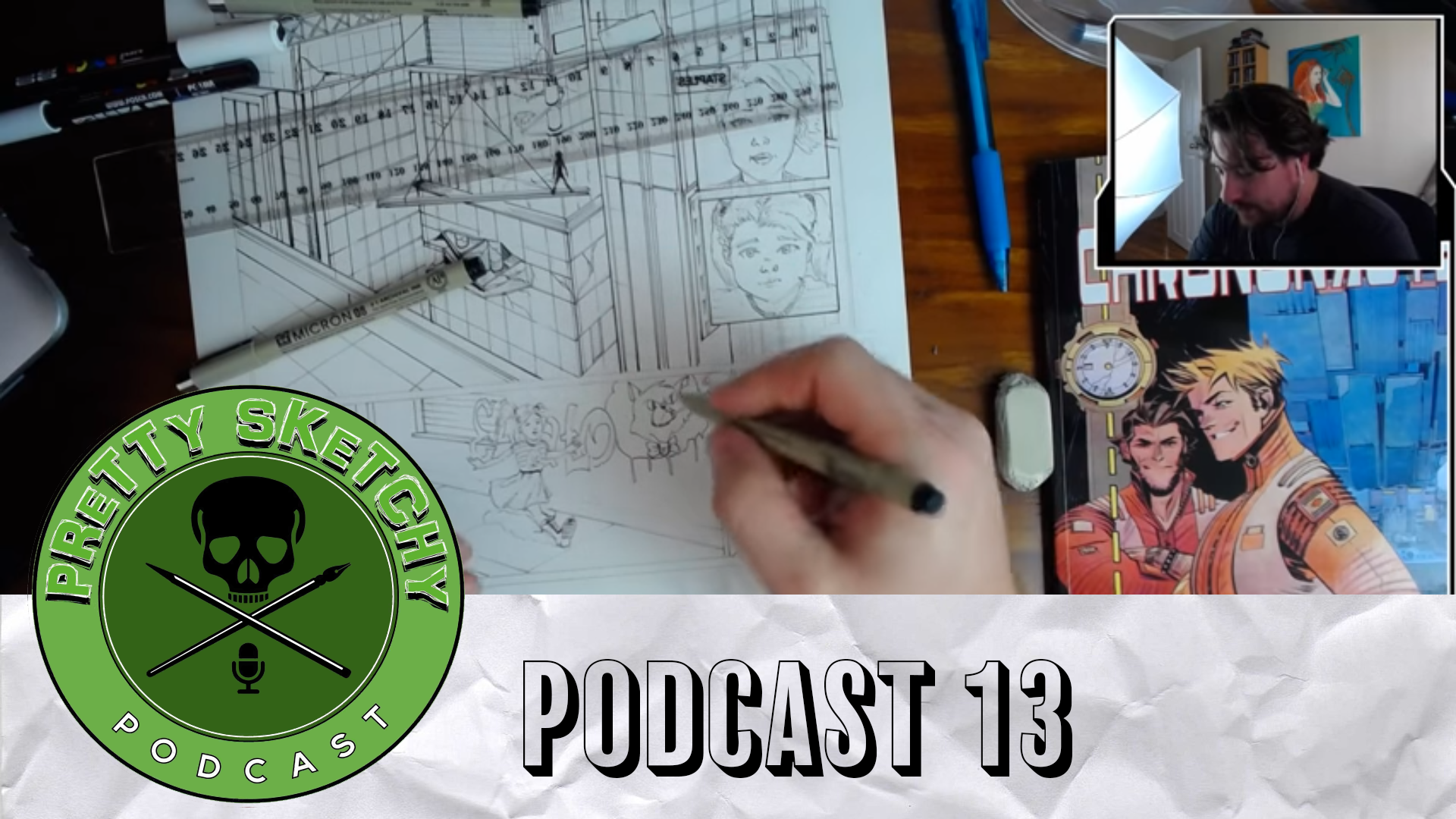 Pretty Sketchy Podcast - Episode 13 - Youtube