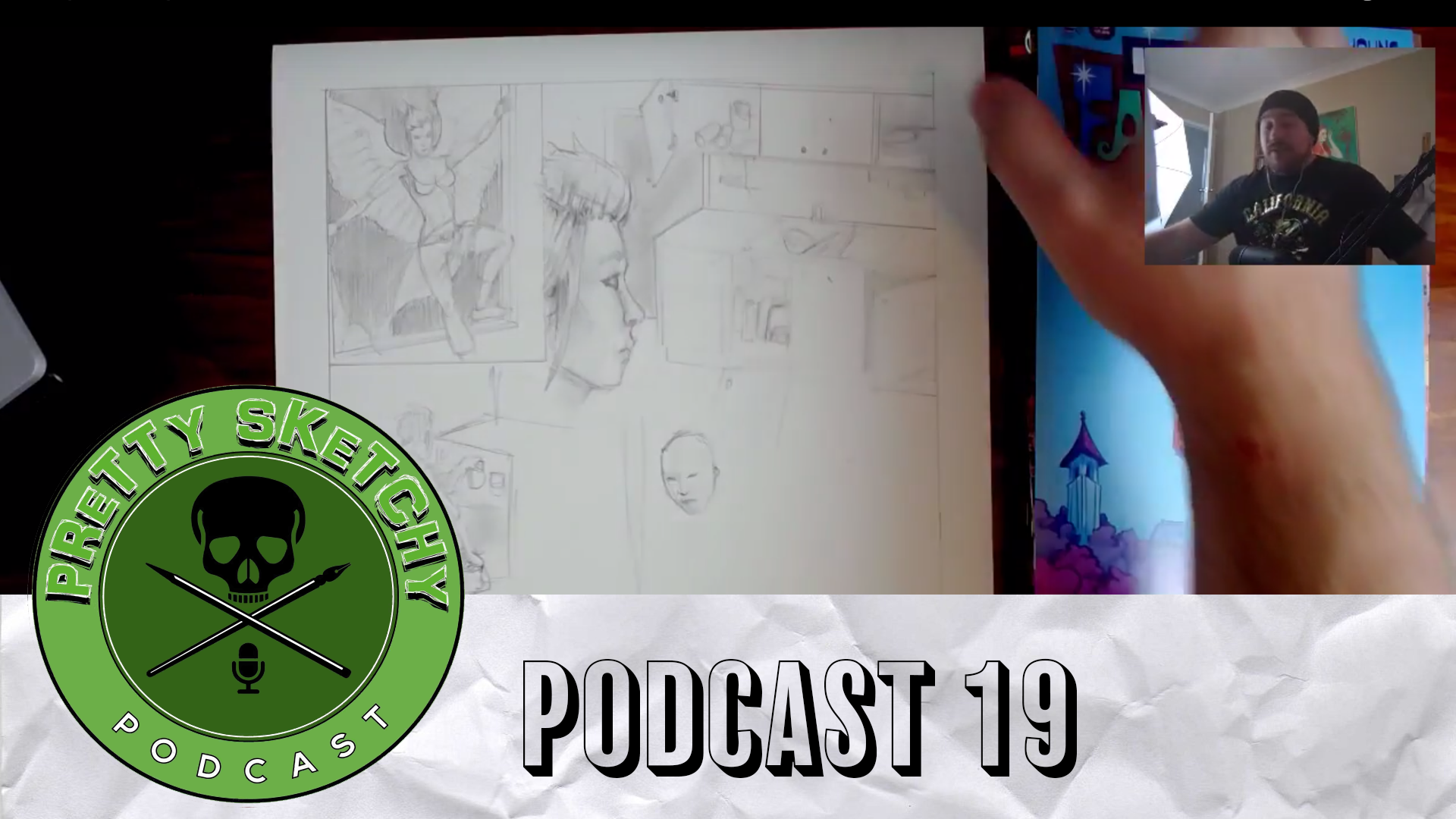 Pretty Sketchy Podcast - Episode 19 - Drawing Page 6