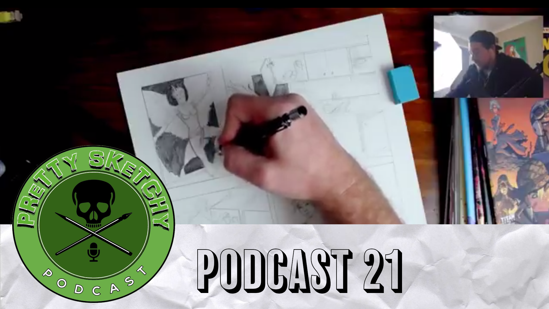Pretty Sketchy Podcast - Episode 21 - Still drawing page 6