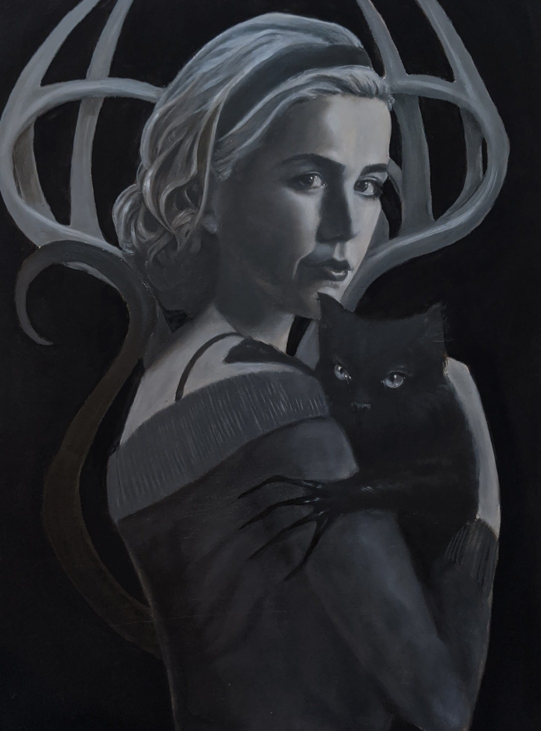 Sabrina & Salem | Oils and Black 2.0 on board. 