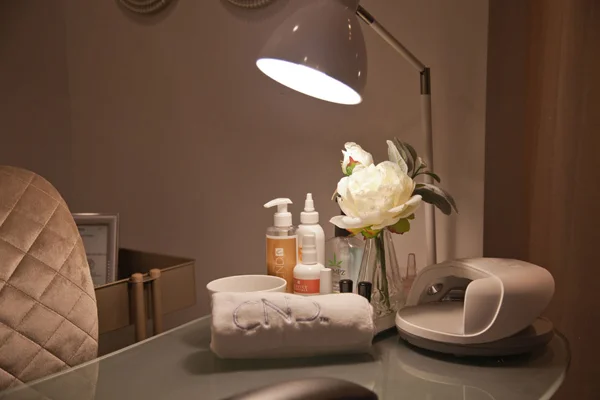 Polish Nails and Concierge Private Studio Setting