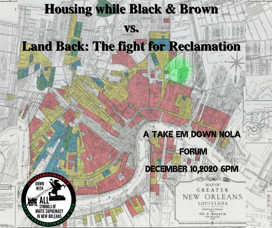 FORUM: Housing while Black and Brown vs. Land Back: The fight for Reclamation