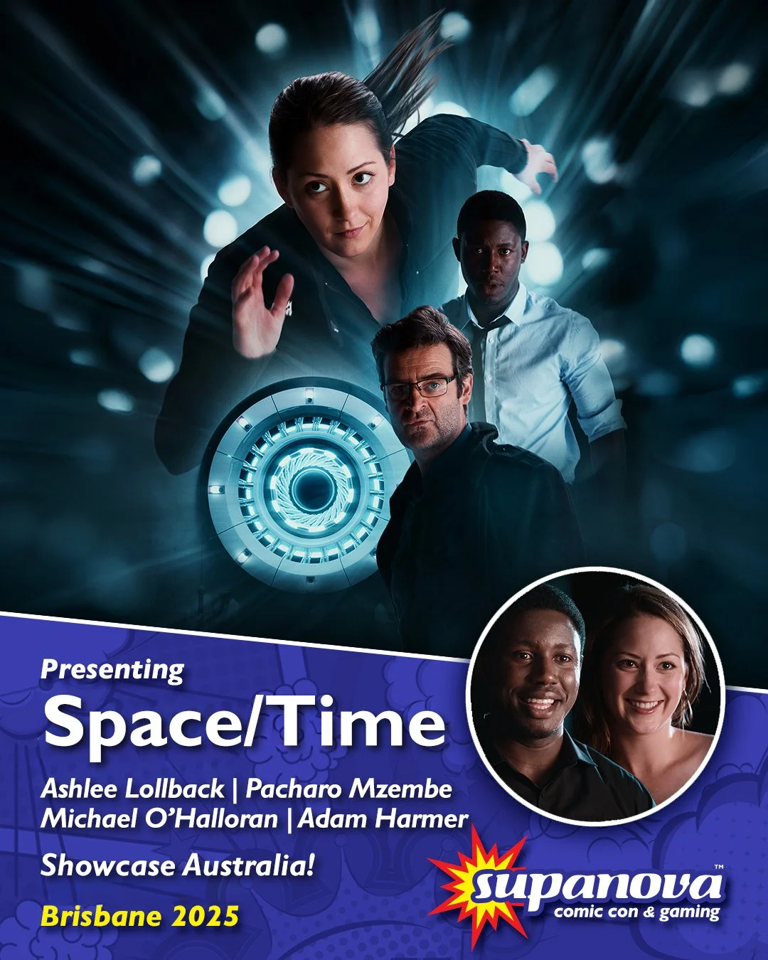 We&rsquo;re heading to @supanovaexpo Brisbane! Catch the @spacetimemovie cast and crew for a special Q&amp;A session.

📅 Friday 7 November
🕑 2:00pm
📍 Supanova Seminars Stage

Bring your best questions and you could score a signed DVD!

Meet the te