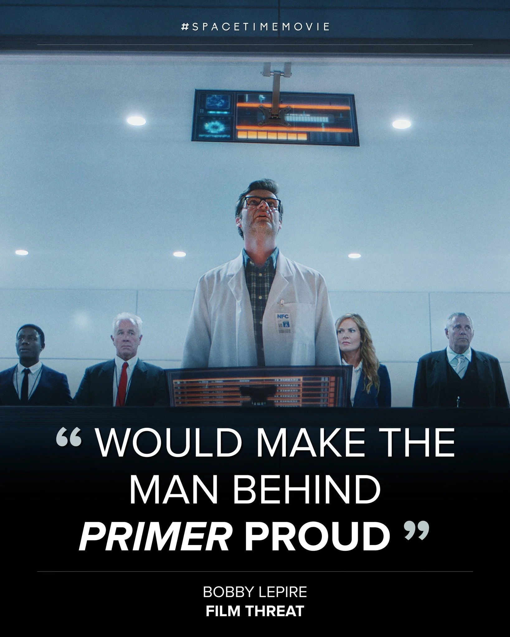 Film Threat says &ldquo;sci-fi fans, thriller aficionados, and Carruth purists should seek this out as soon as possible.&rdquo; 

💻 Buy or rent SPACE/TIME today!

#spacetimemovie #scifi #timetravel #newrelease