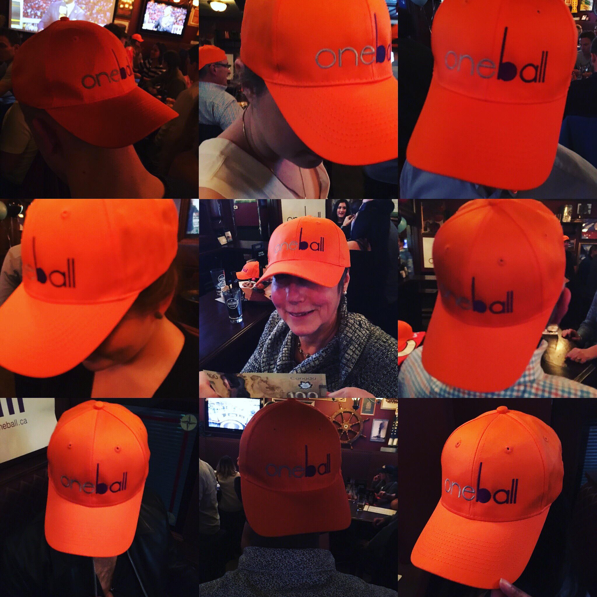 We swear this is not the same hat in each photo