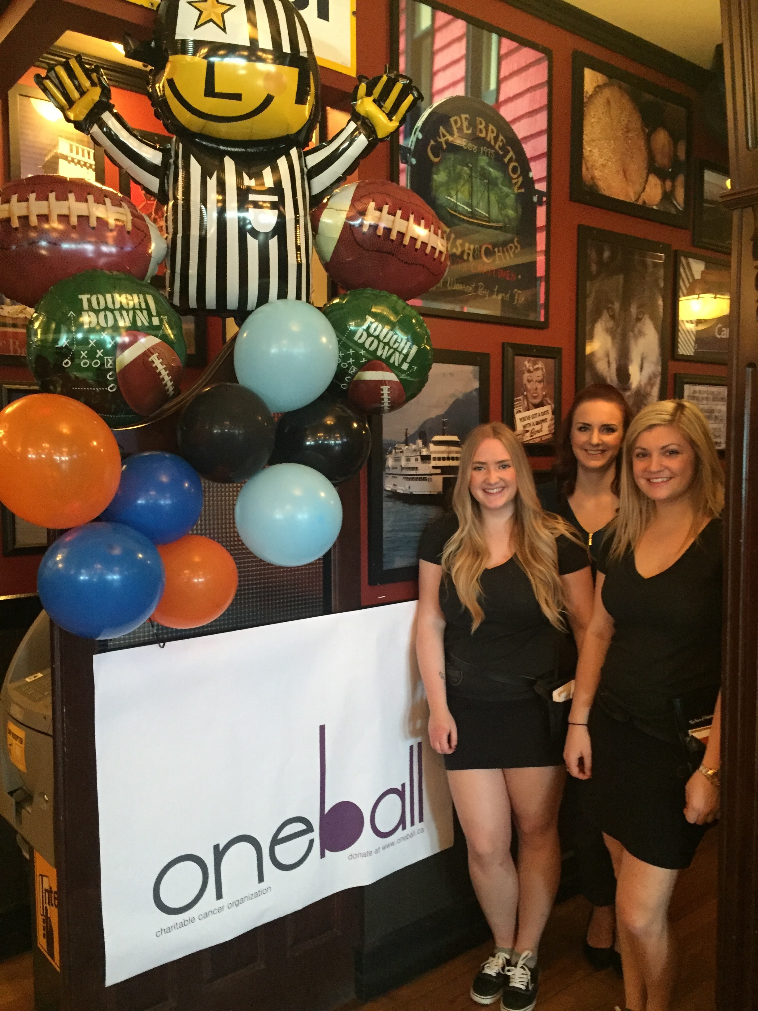 When you see that many balloons you know it's a party!