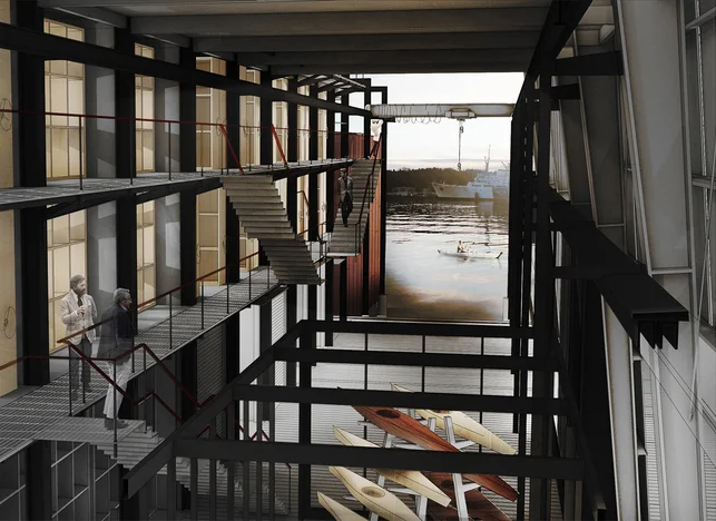 Rendering 03 / Archival Wall