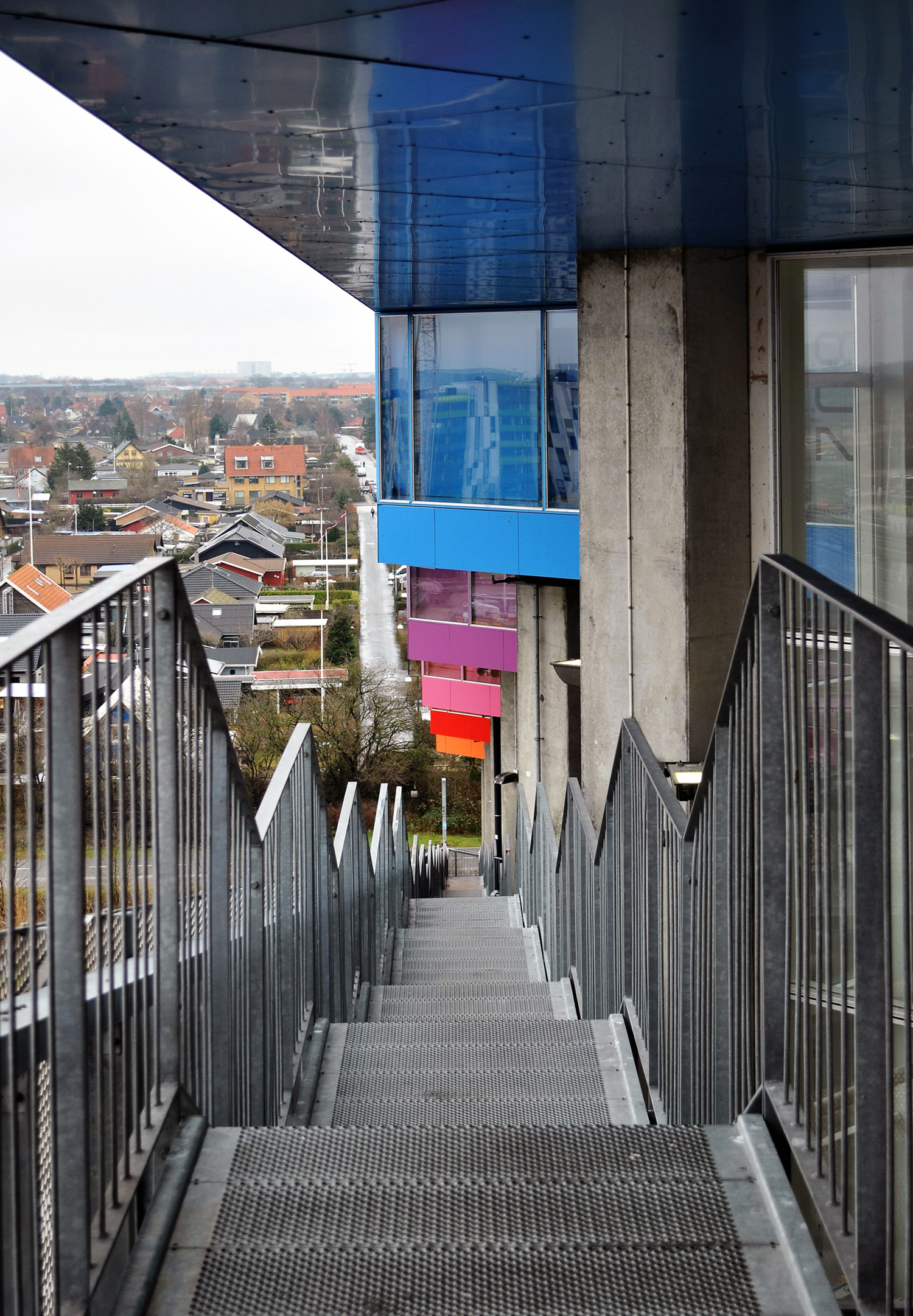 The Mountain public stair, photo by author
