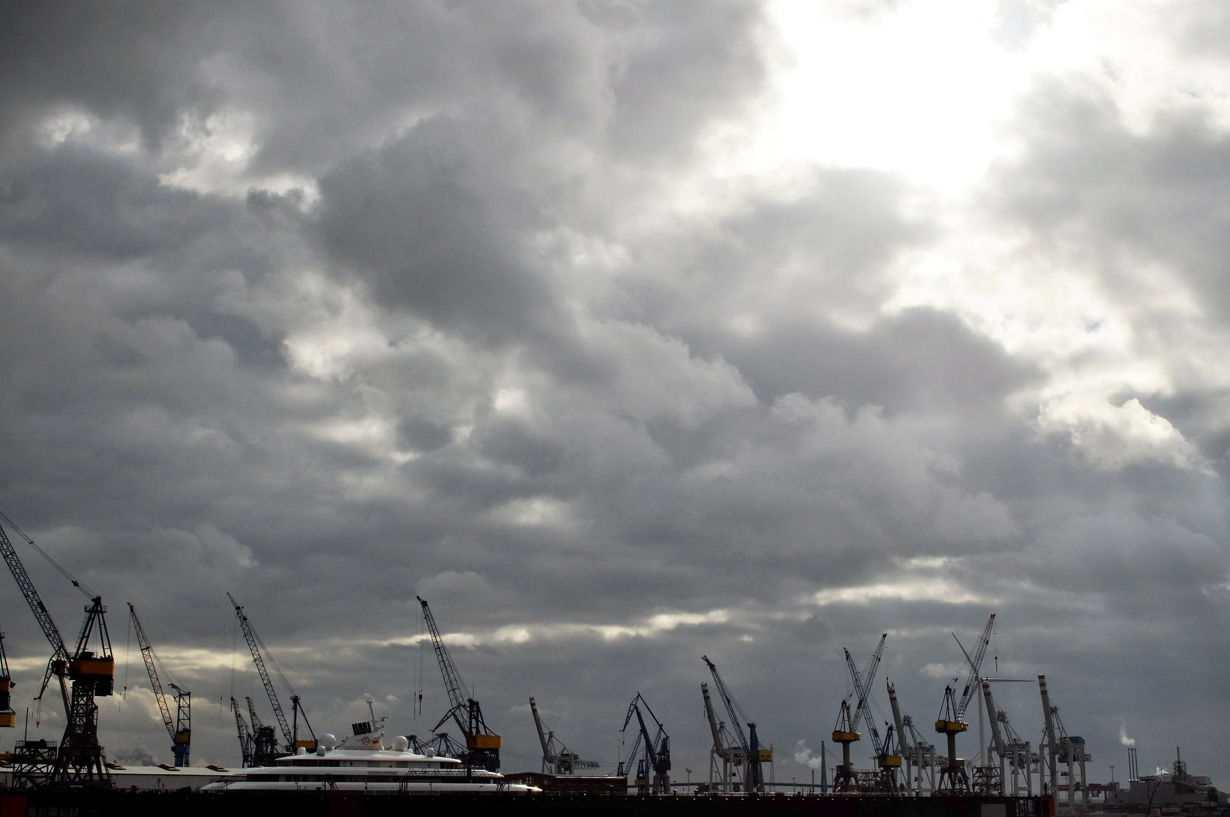 Hamburg Skyline, photo by author