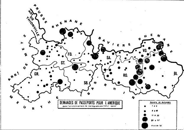 L'immigration des Lorrains germanophones en Amérique au XIXe