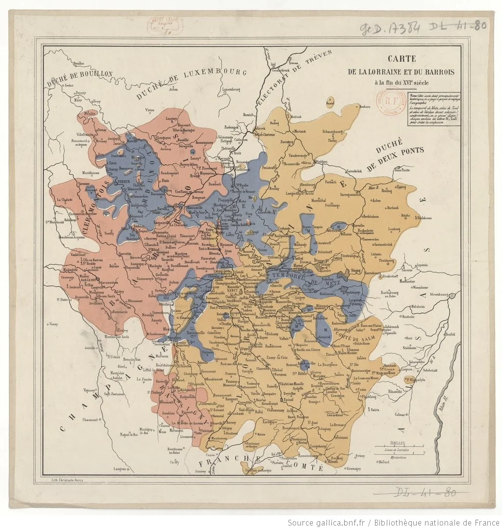 La Lorraine entre France et Empire au XVIe siècle 