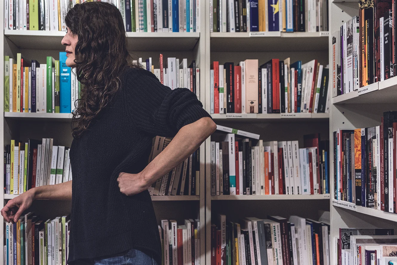 De passage à Genève, Cagla Aykac, chargée de cours en Sciences politiques dans une université d’Istanbul, est l’une des promotrices de l’appel. © Alberto Campi / Genève / Février 2015