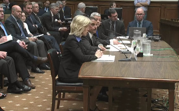 Amy Hess, directrice ajointe au FBI, lors de son audition devant le Congrès ( capture d’écran )