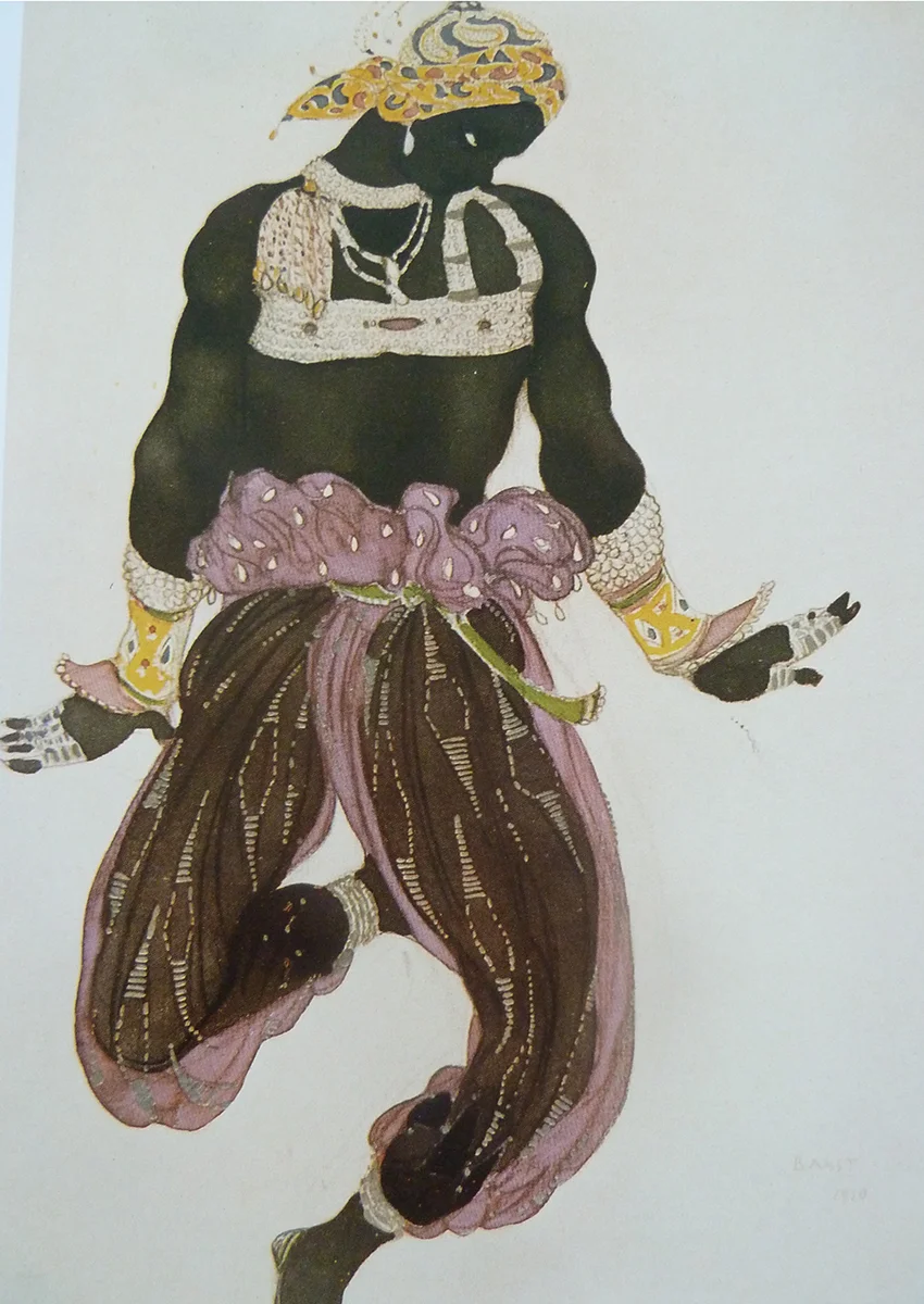 Scénographie pour le ballet Shéhérazade (1910)