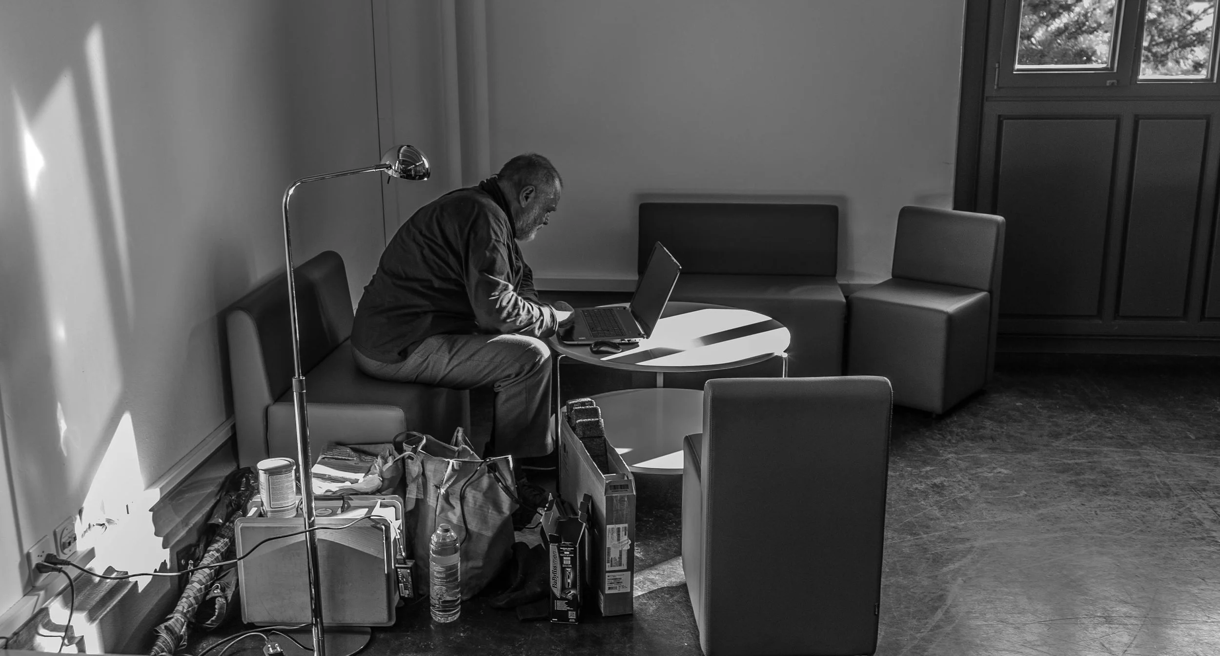 © Charlotte Julie / Bibliothèque de la Riponne / Lausanne, avril 2014