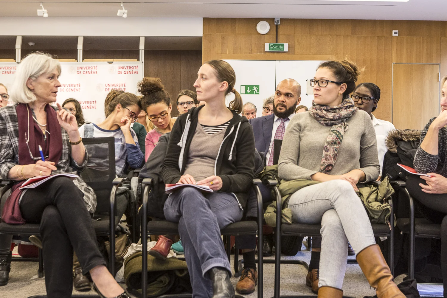 Présentation de l’étude «Carrière académique à l’Université de Genève: le facteur humain». © Alberto Campi / Novembre 2016