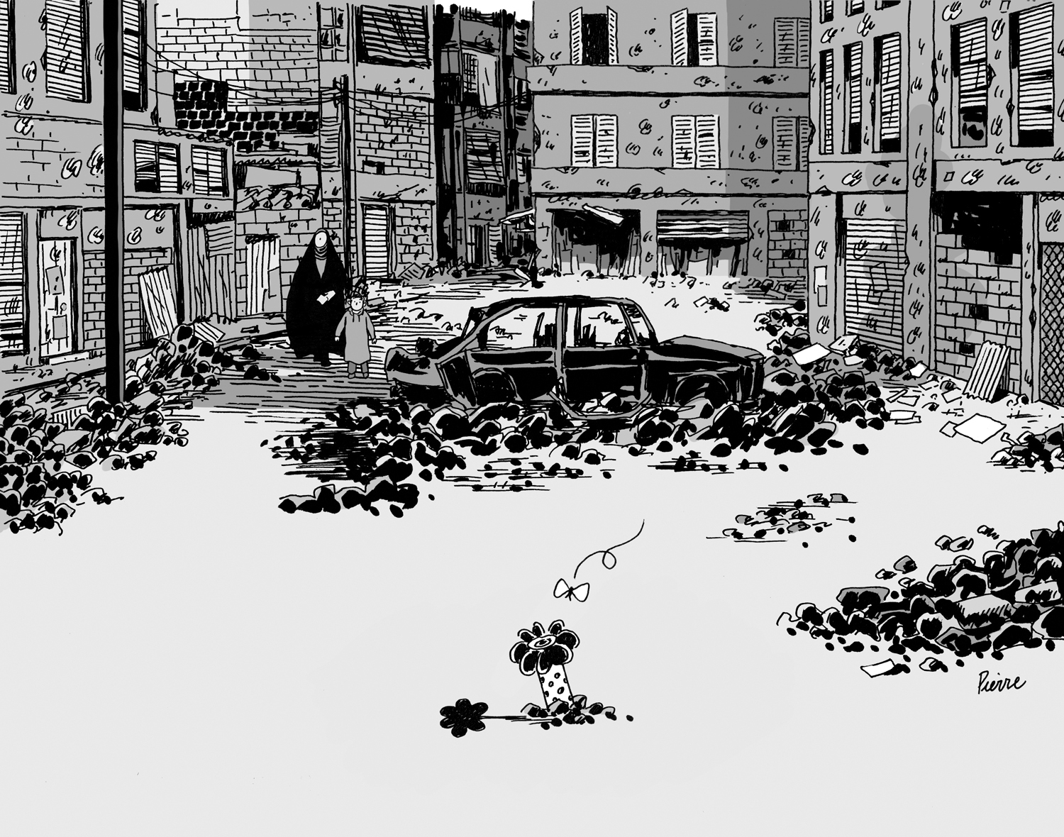 Syrie, c'est le printemps! © Pierre Dubois / Avril 2015