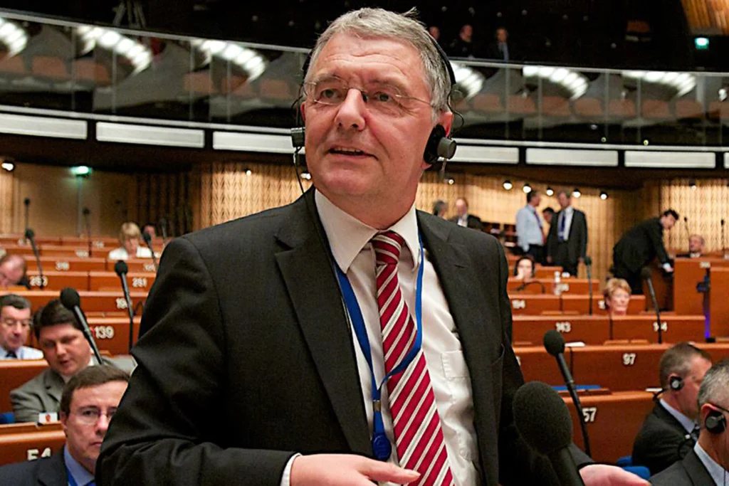Christoph Strasser, auteur du rapport sur les prisonniers politiques en Azerbaïdjan. © Conseil de l’Europe / Juin 2013