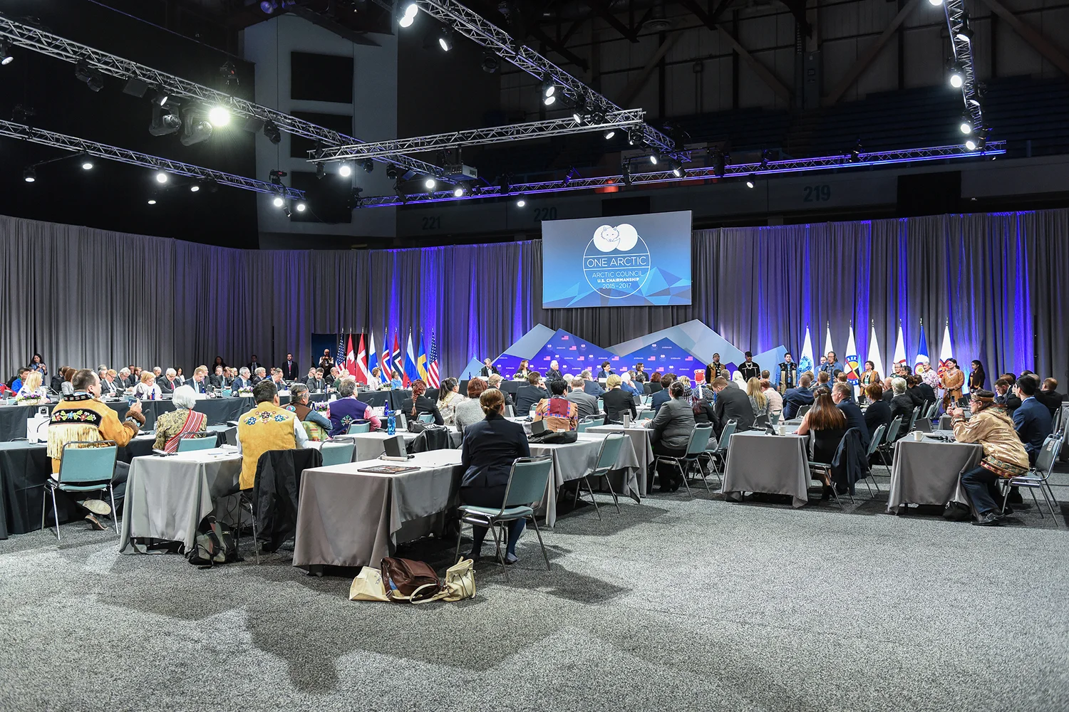© Courtesy Arctic Council Secretariat / Linnea Nordström / Fairbanks / 11 mai 2017