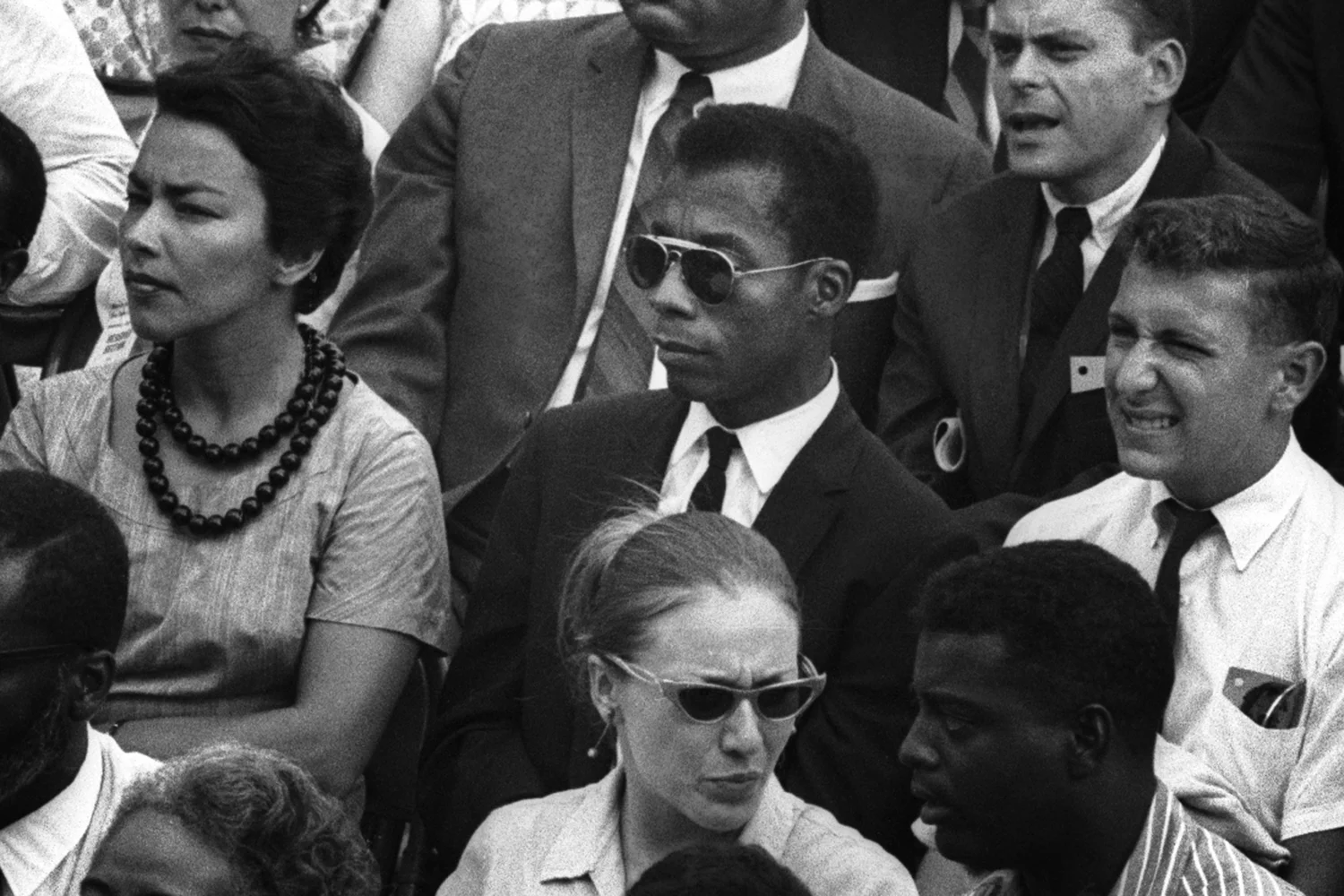 L’écrivain James Baldwin, auteur du manuscrit inachevé Remember This House, dont Raoul Peck s’inspire pour son film I am not your negro . © Dan Budnik / DR