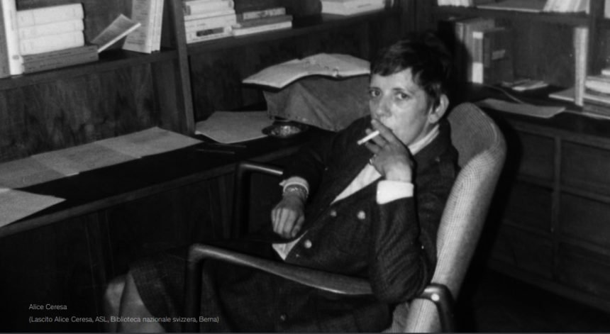 Cento anni fa nasceva Alice Ceresa. Un convegno ricorda il suo impegno per le donne, e non solo
