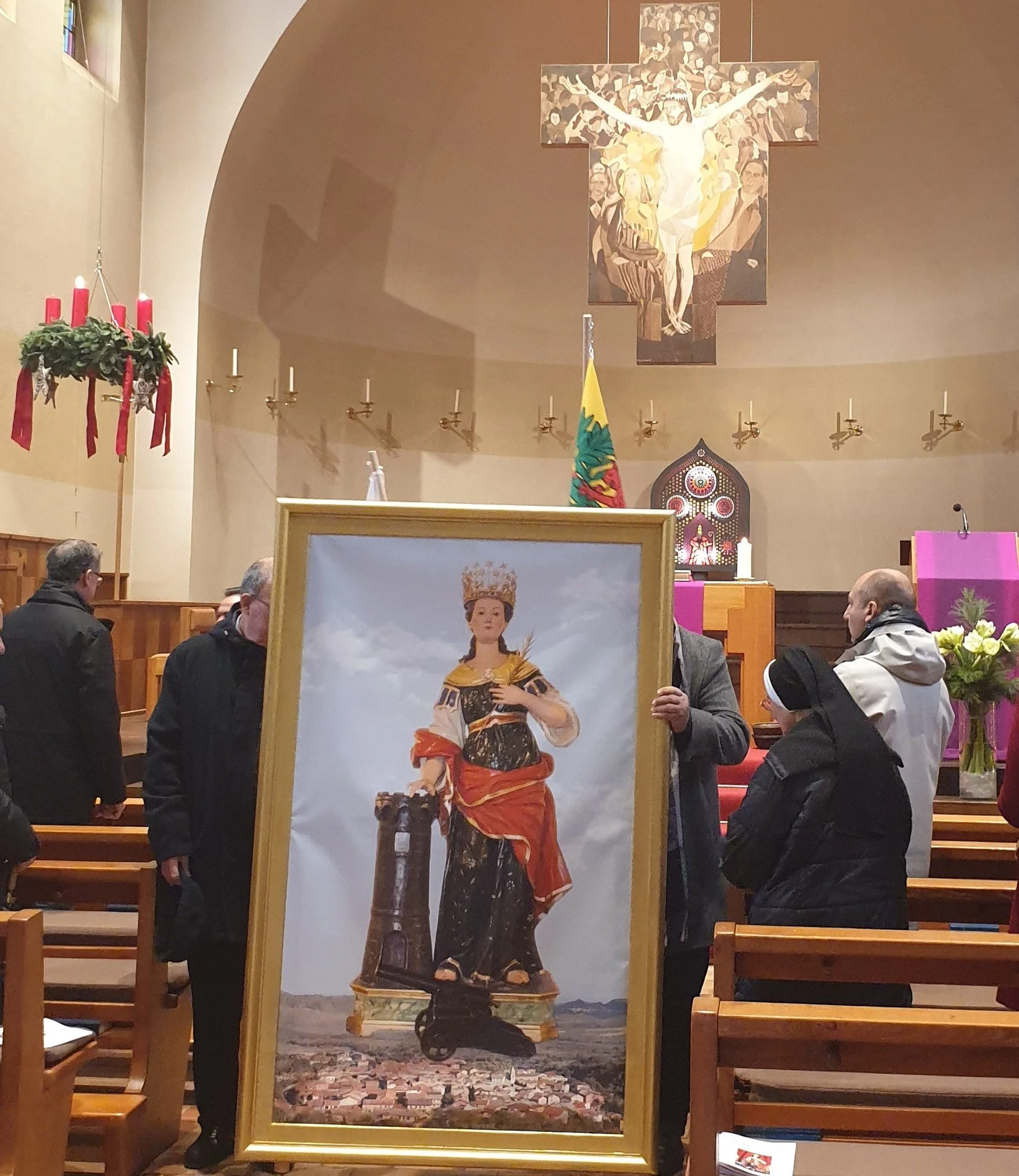 La voce dell'italianità a Zugo. Svizzeri e italiani uniti dalla devozione a Santa Barbara