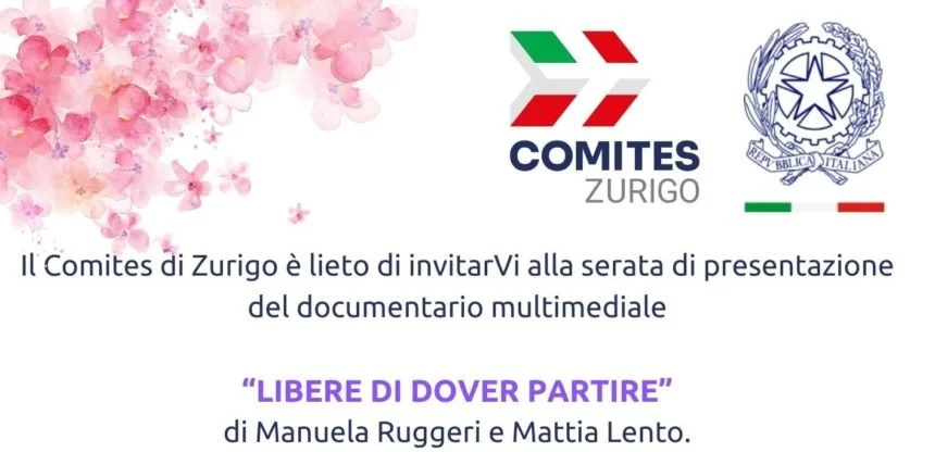 Libere di dover partire, il documentario multimediale del Comites di Zurigo