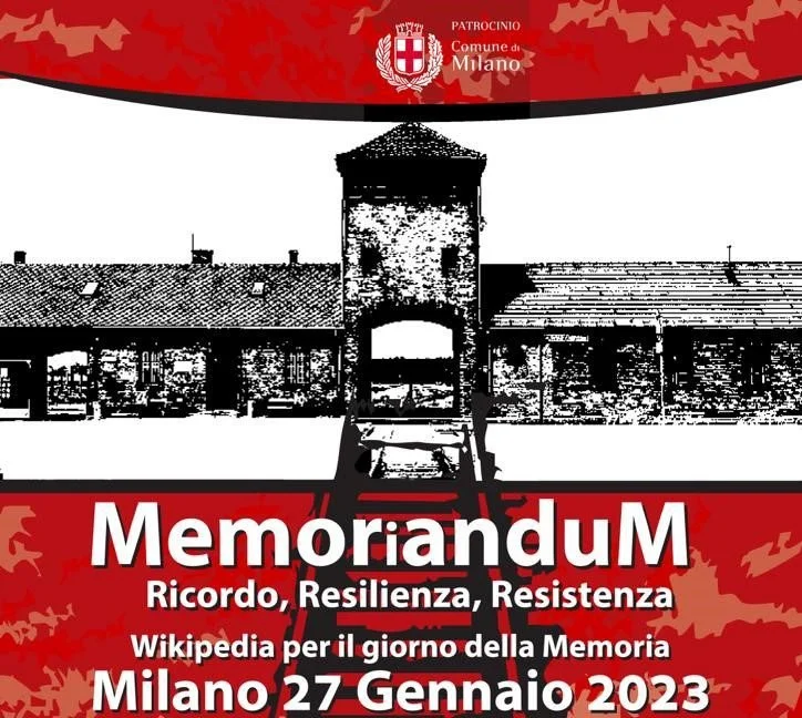 "MEMORiANDUM". A Milano le iniziative di Wikipedia per il Giorno della Memoria