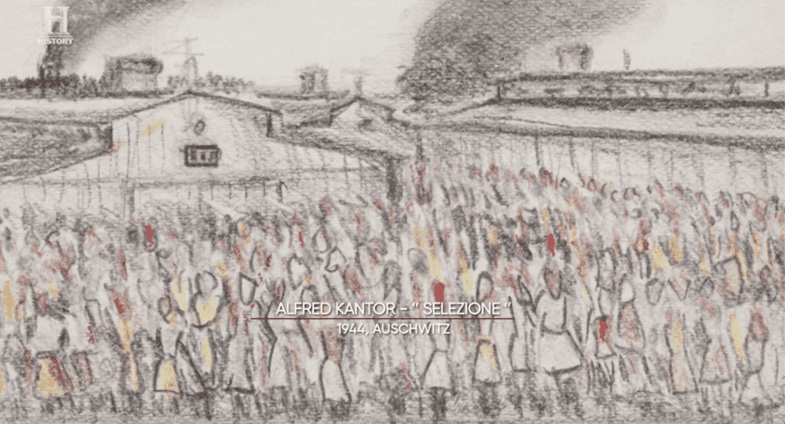 Quando un disegno grida di dolore e supera la paura