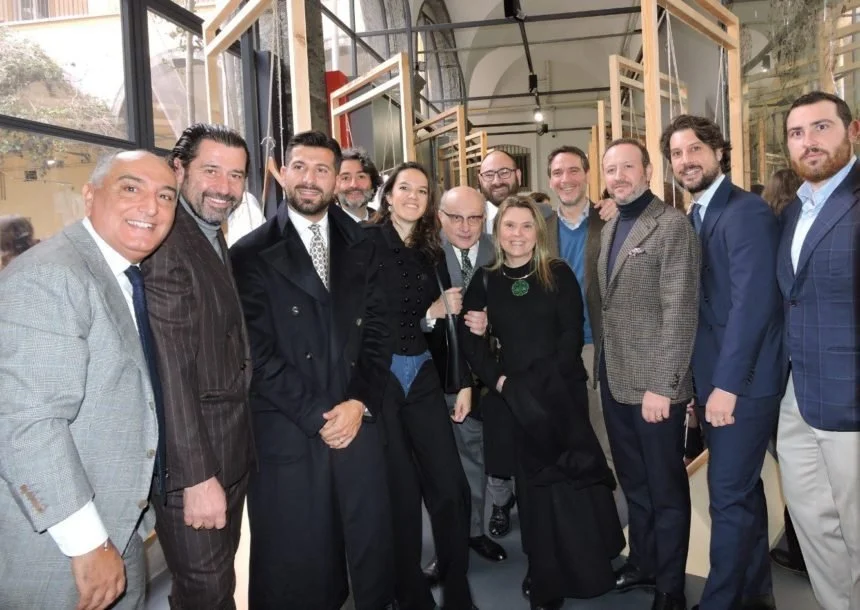 I grandi maestri della sartoria napoletana al prestigioso salone della moda di Firenze