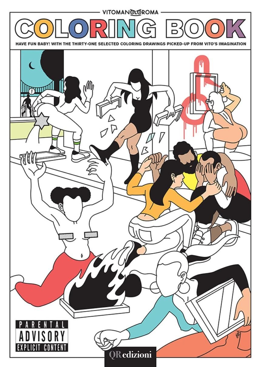 Psichedelica black culture nel primo coloring book di Vito Manolo Roma
