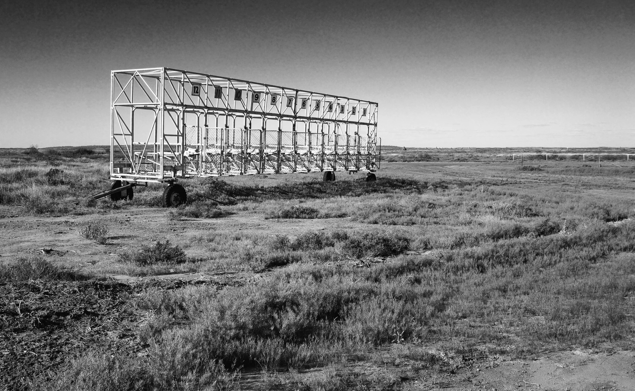  Abandoned race track, Onslow, West Australia. 