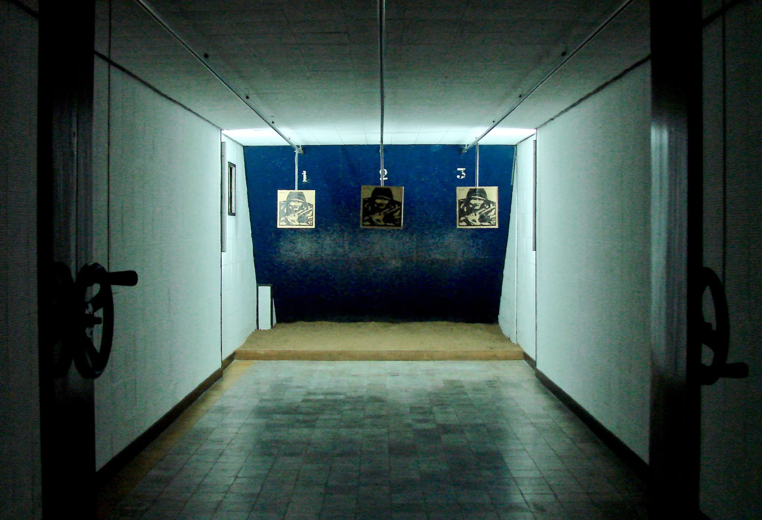  Pistol range, abandoned military HQ, HCMC, Vietnam 