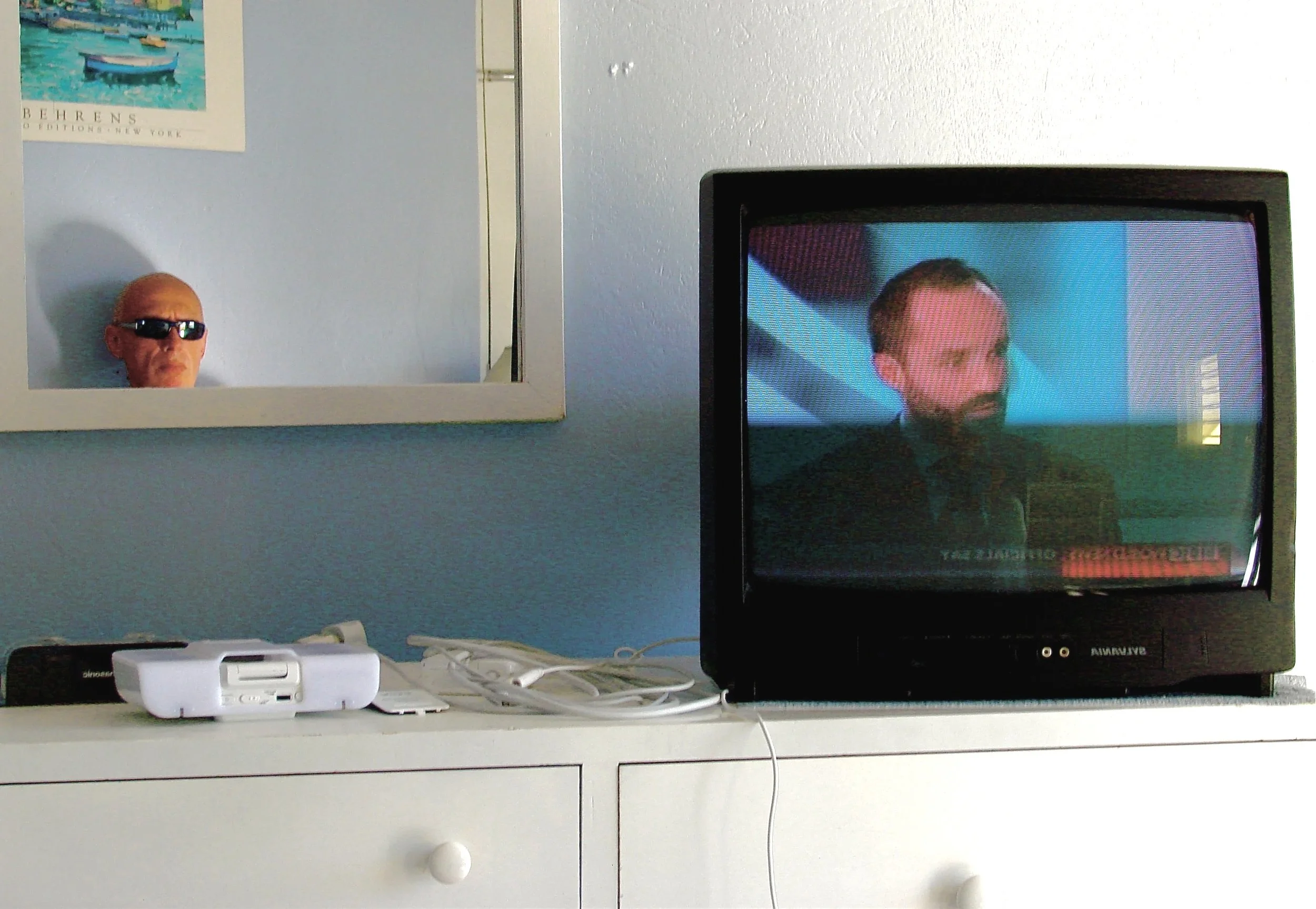  Selfie, Barbados hotel room. 