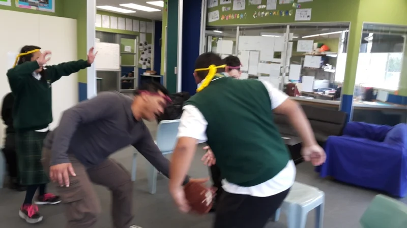 A hot game of fireball
