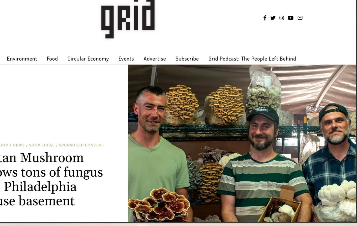 Thanks @gridmagazine for covering us in this month's issue!  We had a blast showing reporter Julia Rowe around the farm. 

Press pieces have been a great way of chronicling our farm's growth over the years.  It's fun to look back and see how far we'v