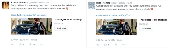 Examples of influence marketing across influencer networks on Twitter