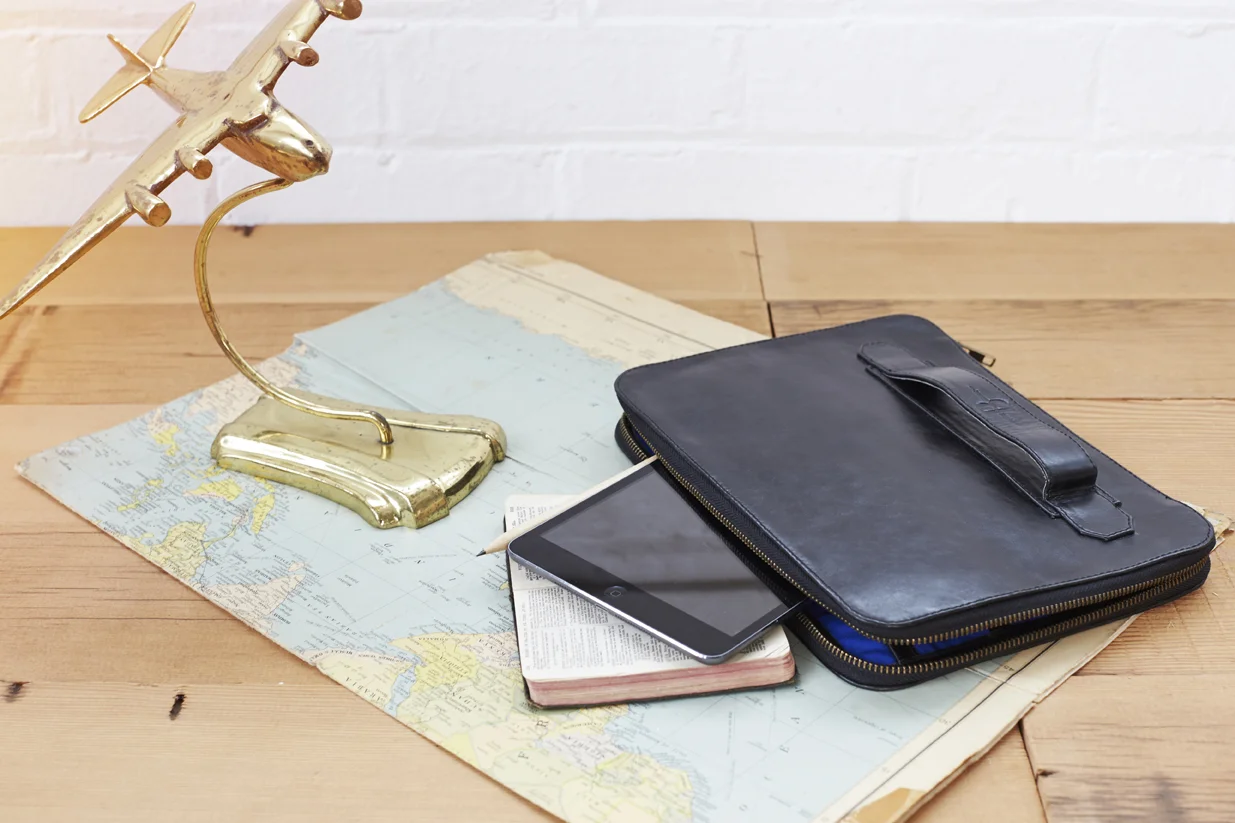TRAVEL COLLECTION - Travel is a journey for the soul. It is a chance to discover what is new and different – finding something more than what is in our daily existence. A good journey must begin with travel goods as inspiring and smart as the voyage itself. The Brothers ‘Travel’ capsule evokes a sense of wanderlust. Each piece has been handcrafted to perfection in the finest, hardwearing cowhide leather. Hidden details, such as shoe compartments and internal pockets, add peace of mind to the most cautious of travellers. Time-transcendent design ensures that this capsule, whether brought in its entirety or individually, will be a true investment.