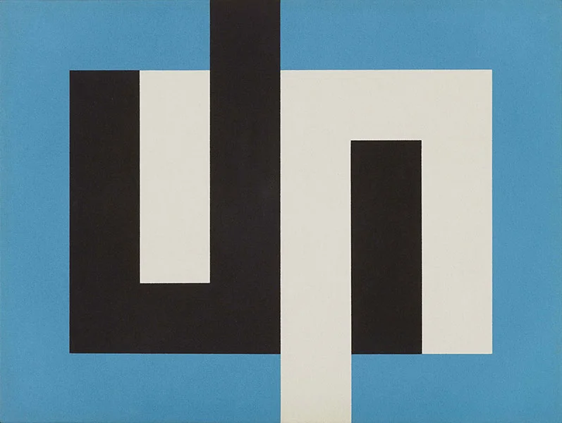Gordon Walters Painting J 1974 Museum of New Zealand Te Papa Tongarewa Courtesy of the Walters Estate