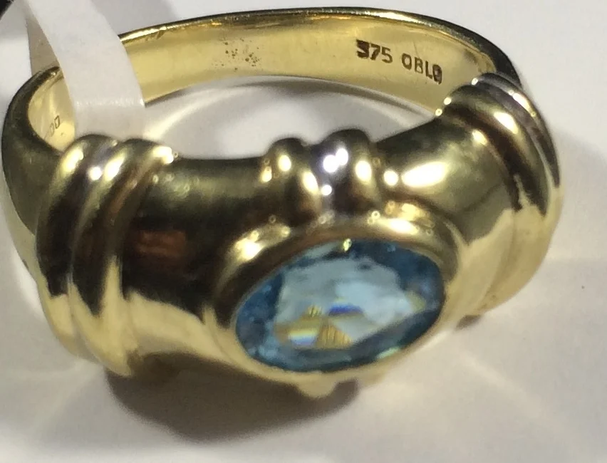 9ct Blue Topaz Ring ref - 359 £115c.jpg