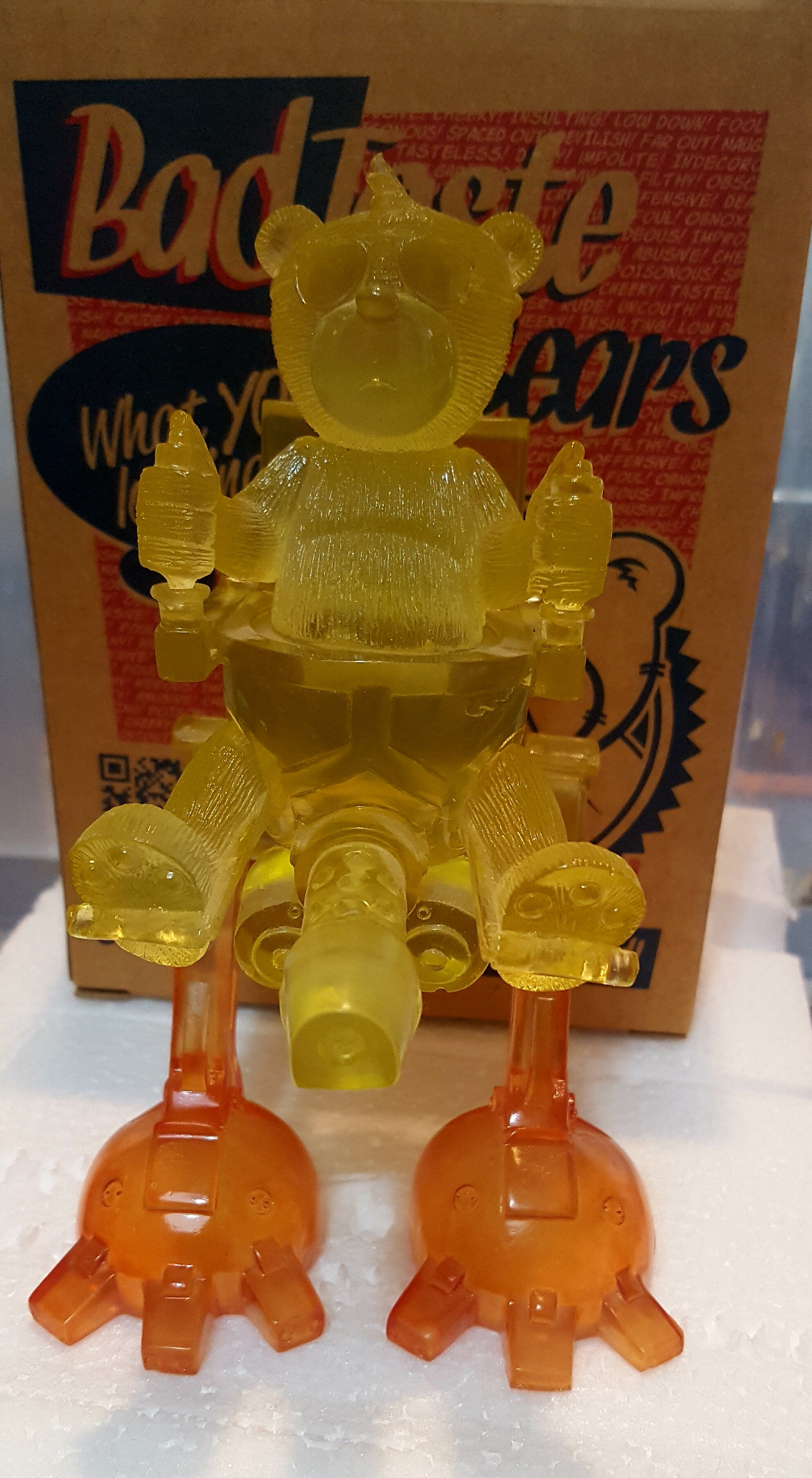 Bad Taste Bears Kno8 Yellow Snow Rare 1 Of 60 Glasgow Pawnbroking