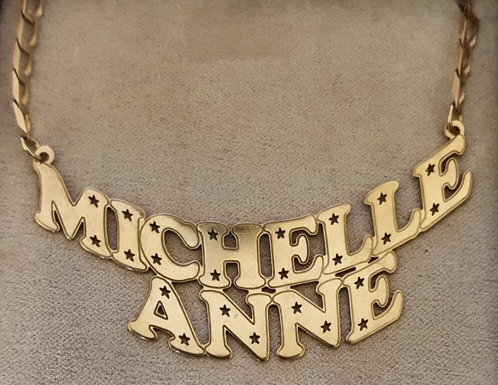 9ct Square Curb Chain + Michelle Anne (p4158) £400.jpg