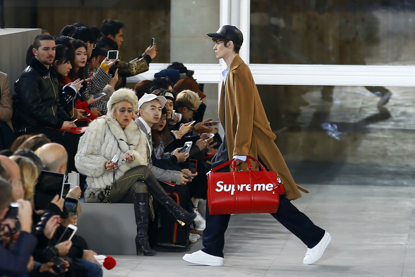 Supreme x Louis Vuitton London Streetsnaps