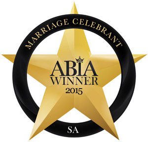 Celebrant Camille Abbott Winner of 2015 ABIA awards