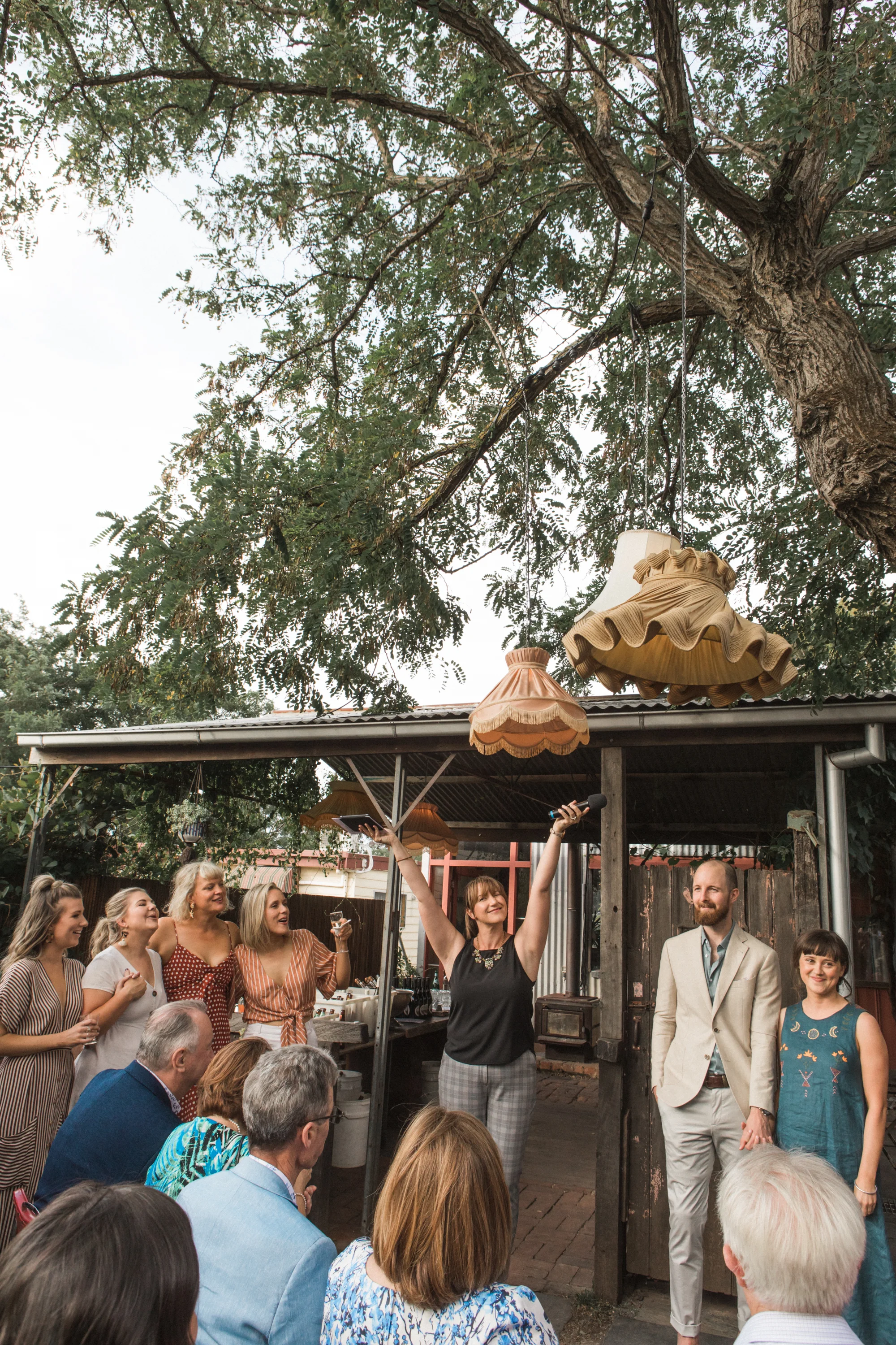 Selina & Scott's surprise wedding ceremony