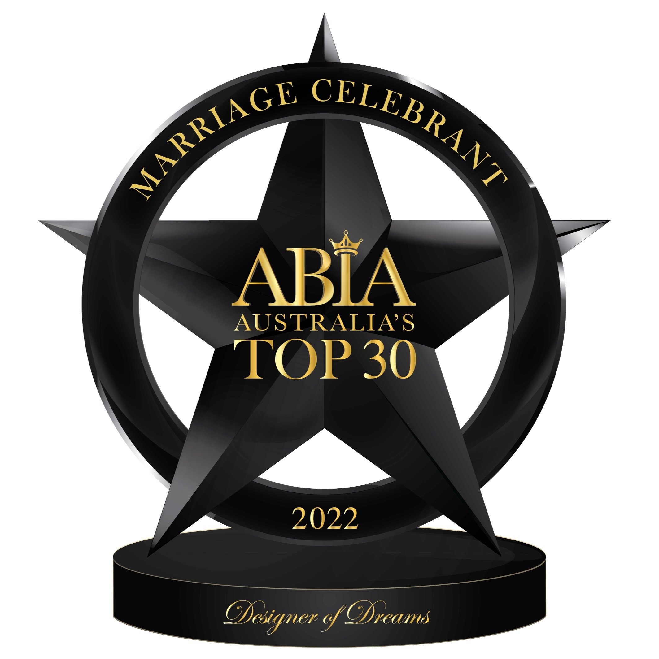 2022 Top 30 Celebrant in Australia Camille Abbott